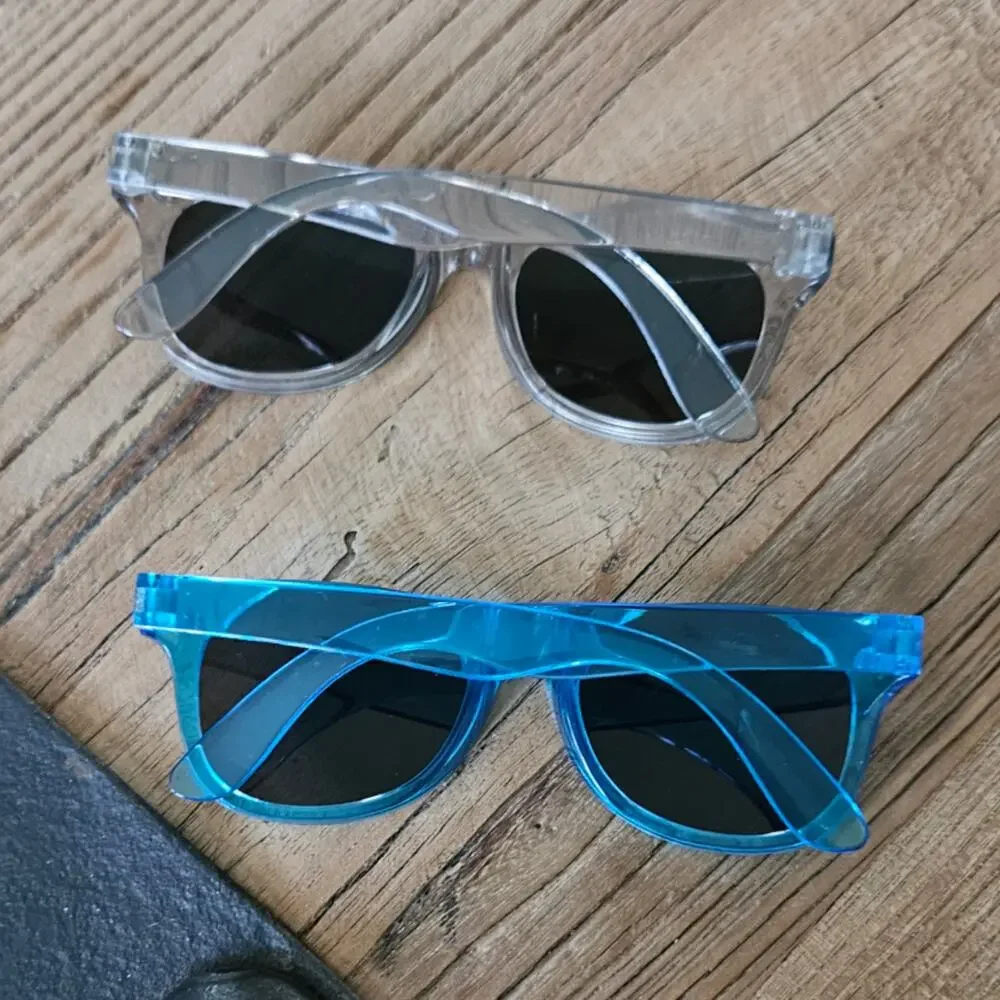 Kids Green and Gray Neon Sunglasses Bundle